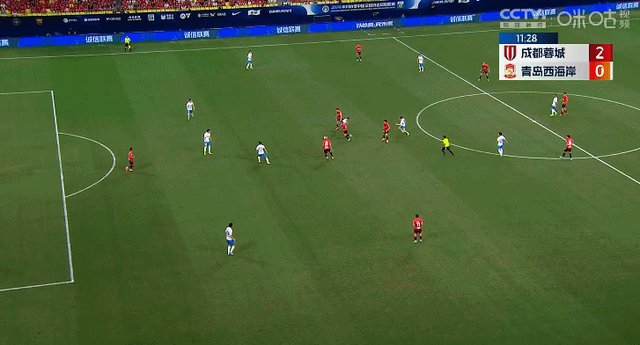 【中超】韦世豪费利佩艾克森各2球 蓉城7比0西海岸